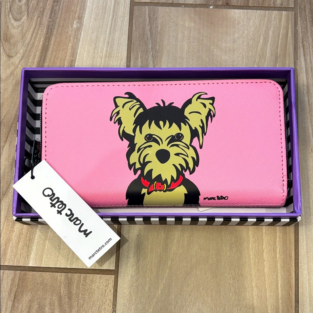 NIB Marc Tetro terrier wallet